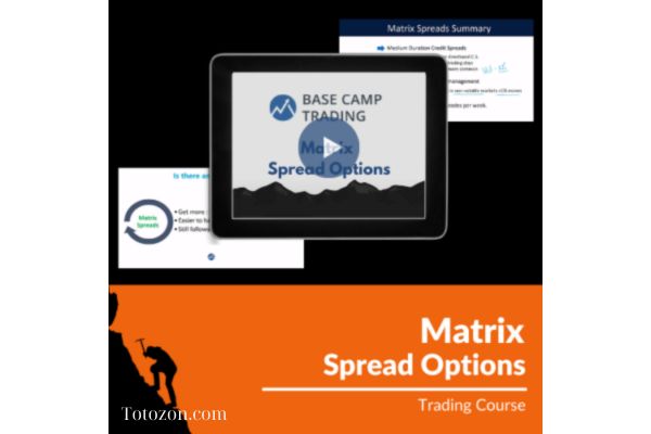 Matrix Spread Options Trading Course By Base Camp Trading 4