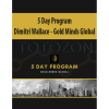 5 Day Program By Dimitri Wallace - Gold Minds Global image