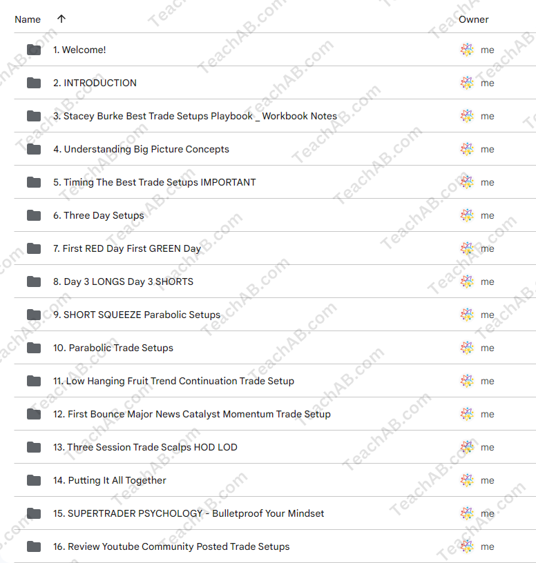 Best Trading Set Ups Playbook with Stacey Burke Trading 510809NAHjd Best Trading Setups Playbook