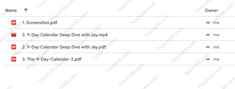 9-Day Calendar Deep Dive 2023 with Jay Bailey - Sheridan Options Mentoring 54919yLfIFB 9 Day Calendar Deep Dive 2023