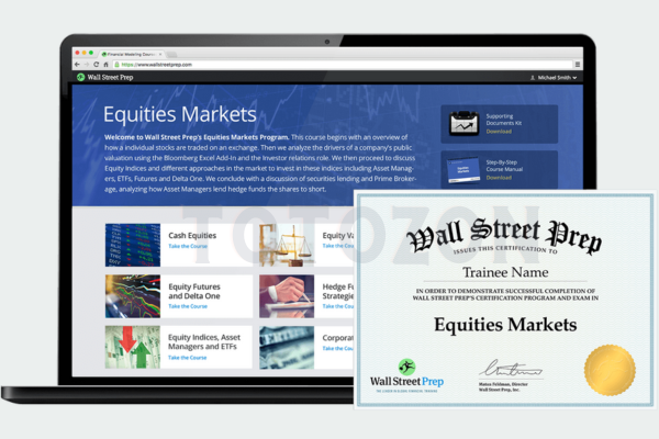 Equities Markets Certification (EMC©) By Eric Cheung - Wall Street Prep image