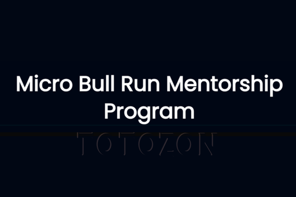 Micro Bull Run Mentorship Program (Autumn 2023) By Brendan Viehman image