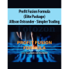 Profit Fusion Formula (Elite Package) By Allison Ostrander - Simpler Trading image