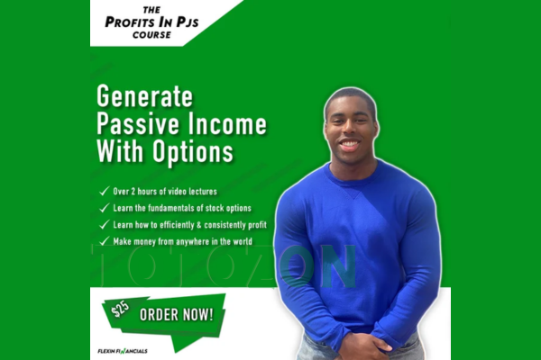 Profits In PJs - Profitably Selling Stock Options for Passive Income By Cam Tucker image
