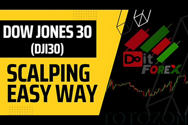 Scalping Dow Jones 30 (DJI30) course - Live Trading Sessions By ISSAC Asimov image