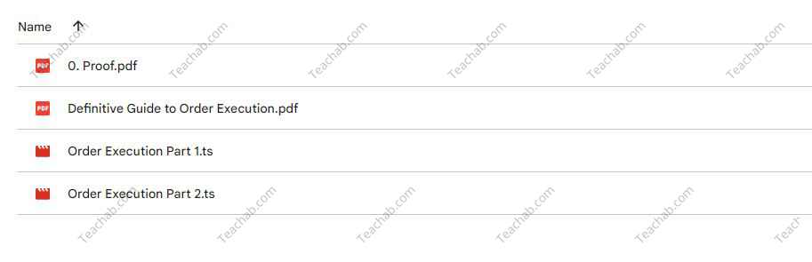 Definitive Guide to Order Execution Class with Don Kaufman 402642FyLHScv Definitive Guide to Order Execution Class with Don Kaufman