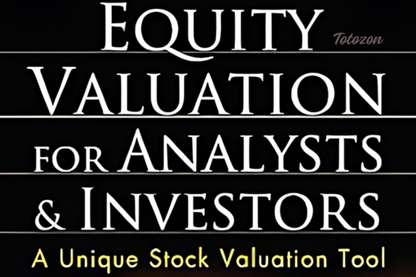 A detailed financial model illustrating equity valuation techniques.