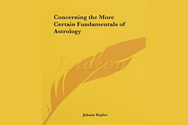 Concerning The More Certain Fundamentals Of Astrology Illustration of a birth chart with zodiac signs and planetary positions, representing the fundamentals of astrology.