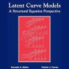Illustration of latent curve models with growth trajectories and data points.