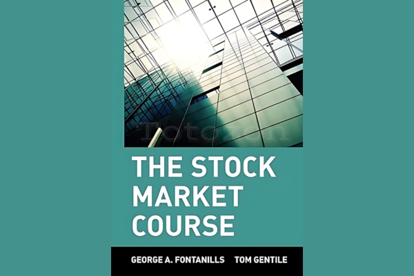 The Stock Market Course with George Fontanills & Tom Gentile Investor analyzing stock market charts and strategies.