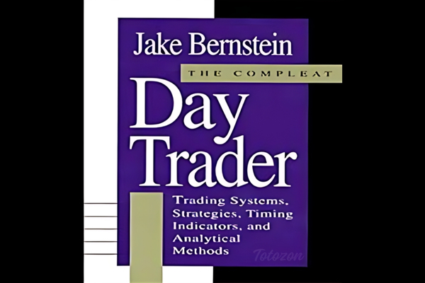 Jake Bernstein analyzing charts on a computer screen, teaching day trading strategies.