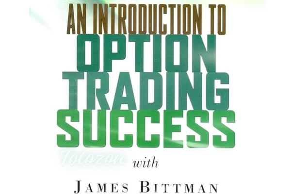 James Bittman teaching option trading strategies in a classroom setting
