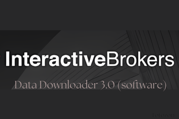 Interactive Brokers Data Downloader 3.0 (software) A trader using the Interactive Brokers Data Downloader software on a computer screen.